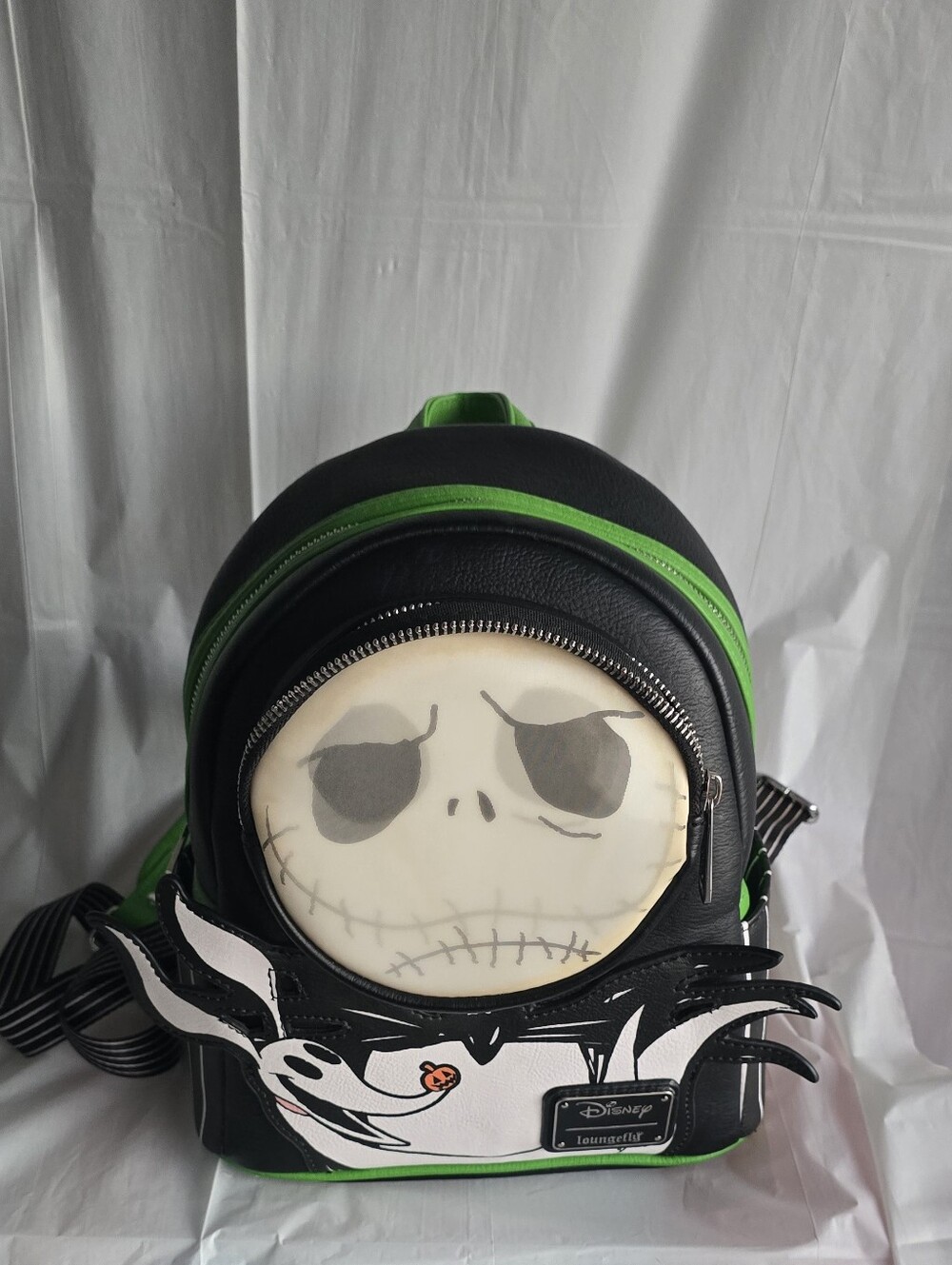Disney Loungefly Backpack The Nightmare Before Christmas Jack Skellington Zero